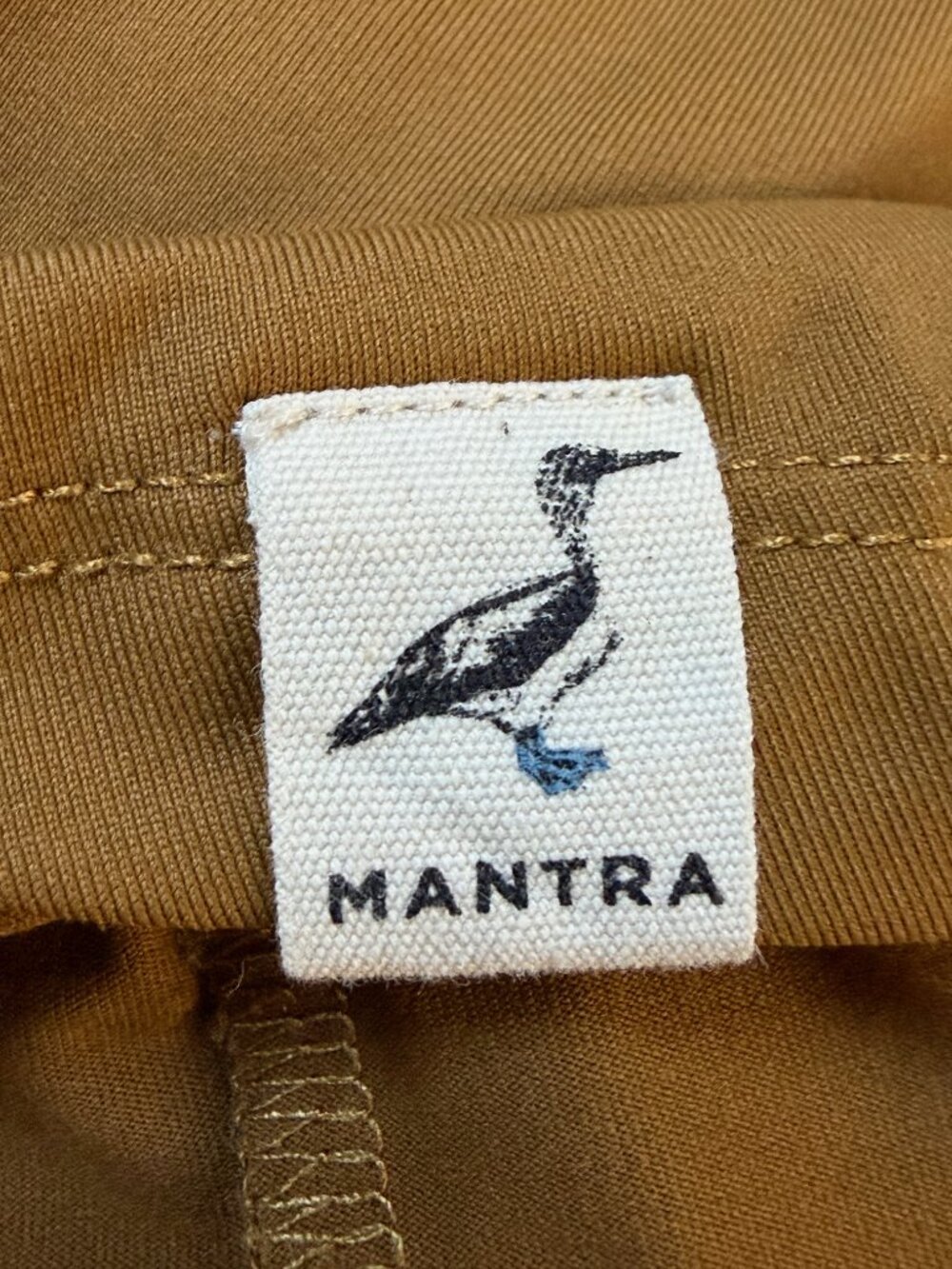 MANTRA Golf Catalyst Long Sleeve Performance Shirt L Mustard Yellow Gold - EUC - Picture 7 of 9
